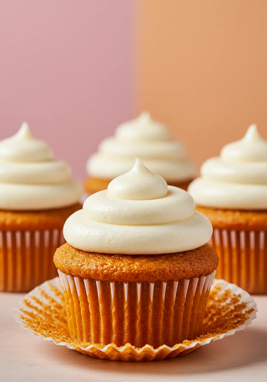 Carrot Cream Cheese Cupcakes - tertiary view